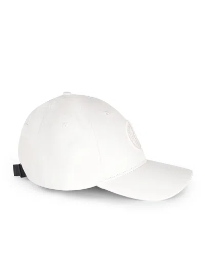 Stone Island Baseball Cap In White