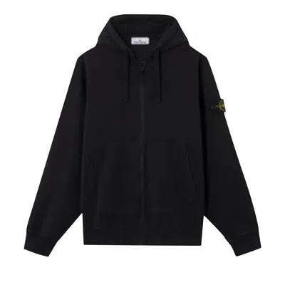 Pre-owned Stone Island Basic Hoodie Sweater 'black' | Men's Size L