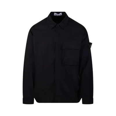 Pre-owned Stone Island Basic Shirt 'black' | Men's Size S