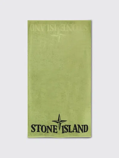 Stone Island Beach Towel  Men In Yellow