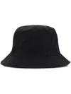 Stone Island Beanie With Compass Logo Patch In Black