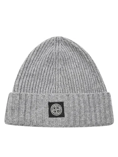 Stone Island Beanie Hat In Multicolor
