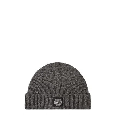 STONE ISLAND STONE ISLAND COMPASS PATCH BEANIE