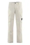 Stone Island Cotton Cargo-trousers In White