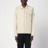 Stone Island Ghost Organic-cotton Jacket In Beige