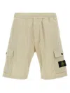 Stone Island Badge Logo Cargo Shorts