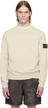 Stone Island Old Effect Sweatshirt In Neutral