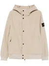 Stone Island Beige Parka With Minimalist Design And Premium Materials In Neutrals