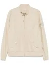 Stone Island Beige Windproof Jacket With Ghost Logo Badge In Neutral