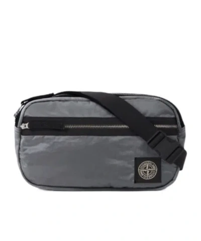 Stone Island Belt Bag With Zip Pocket And Ripstop Lining