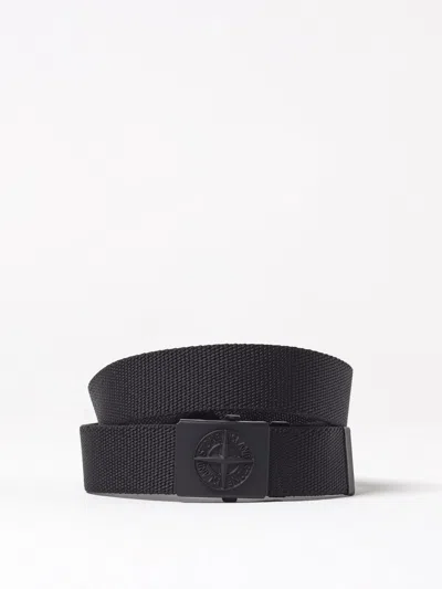 Stone Island Belt Kids  Junior In Black