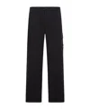 Stone Island Cotton Cargo Trousers Clothing In Black
