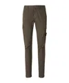 Stone Island Belt-loop Casual Pants In Brown