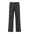 Stone Island Belt Loop Jeans In Blue