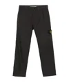 Stone Island Belt Loop Track Pants In Charcoal-grey