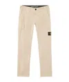 Stone Island Belt Loop Work Casual Pants In Nude