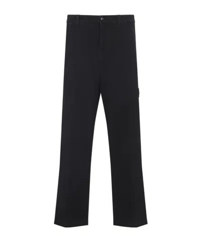 STONE ISLAND STONE ISLAND PLEATED TROUSERS