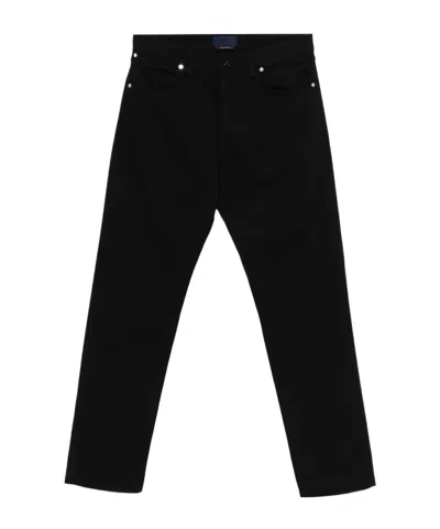 STONE ISLAND STONE ISLAND LOGO PATCH STRAIGHT-LEG TROUSERS