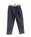 Stone Island Belt Ring Casual Pants In Blue