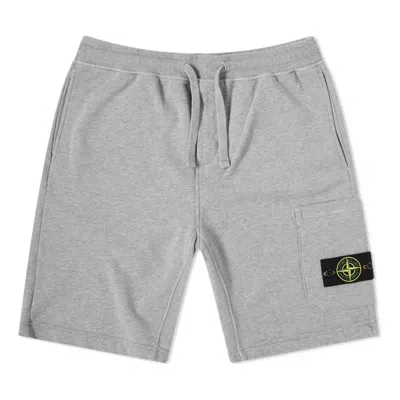 Stone Island Bermuda Cargo Shorts 'melange Grey'