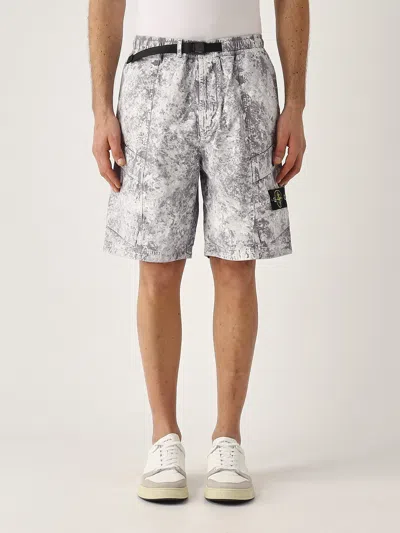 Stone Island Bermuda Comfort Bermuda In Gray