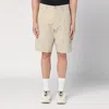 Stone Island Bermuda Ghost Beige In Cotton In Beige