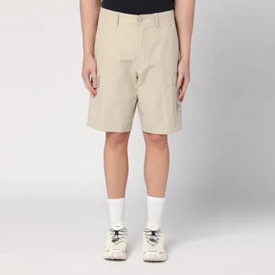 Stone Island Bermuda Ghost Beige In Cotton