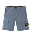 Stone Island L100011 Supima Cotton Twill Stretch-tc In Avio Blue