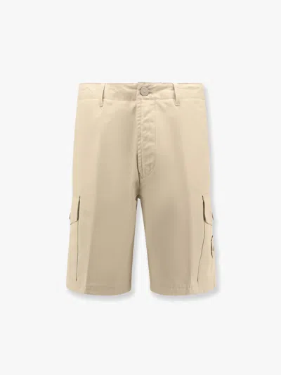 Stone Island Bermuda Shorts In Beige