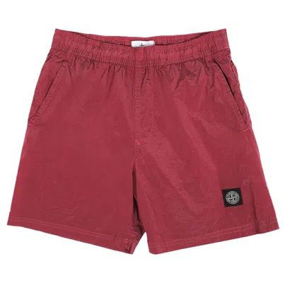 Pre-owned Stone Island Bermuda Shorts 'fuchsia' In Pink