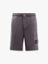 Stone Island Bermuda Shorts In Grey