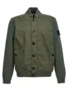 Stone Island Bio Raso With Bio Alloy Light Cover Tc Bomber Jacket