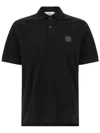 Stone Island Mens Black Brand-patch Regular-fit Stretch-cotton Polo Shirt Xl In Black