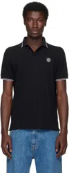 Stone Island Polo Shirt In Blue