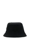 Stone Island Black Nylon Metal Bucket Hat In Black