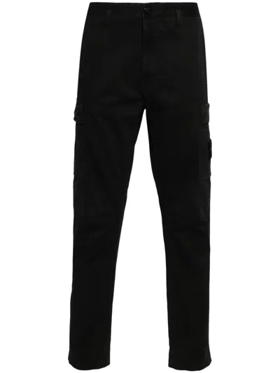 Stone Island Black Cargo Pants