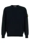 Stone Island Midnight Blue Cotton Sweater