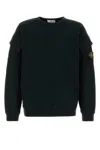 Stone Island Midnight Blue Cotton Sweatshirt