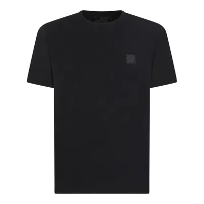 Stone Island Black Cotton T-shirt