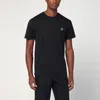 Stone Island Logo Patch T-shirt In Black