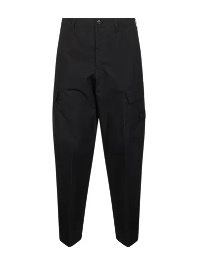 Stone Island Black Ghost Piece Cargo Trousers