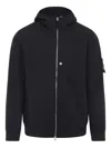 Stone Island Soft Shell Jacket In Black