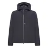 Stone Island Padded Jacket With Hood And Drip-proof In Blue