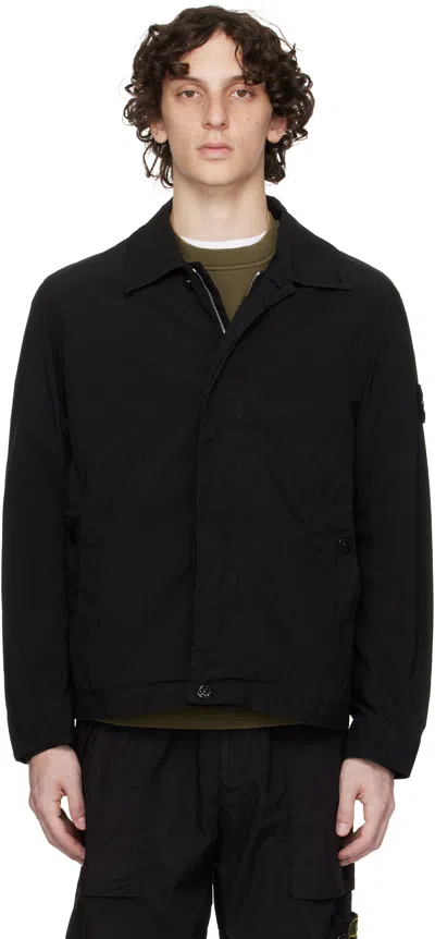 Stone Island Black Light Compact Touch Poly-tc Jacket