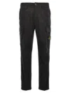 Stone Island 3100016 Supima Cotton Twill Stretch-tc In Black