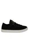 Stone Island Sneakers With Logo In Black