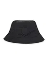 Stone Island Black Nylon Bucket Hat