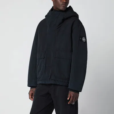 Stone Island Black Nylon Zip Jacket
