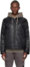 Stone Island Black Packable Insulated Jacket In V0029 Black