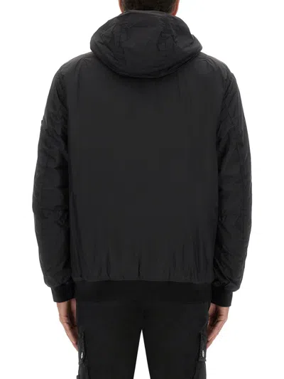 Stone Island Black Polyamide Sports Jackets